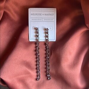 Melrose and Market Pink Drop Earrings